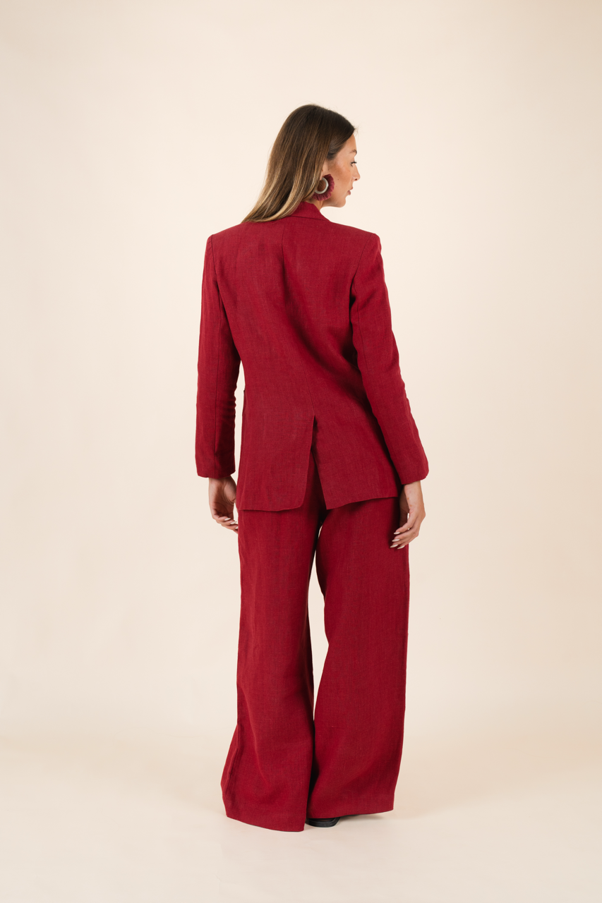 Maddie blazer in Red