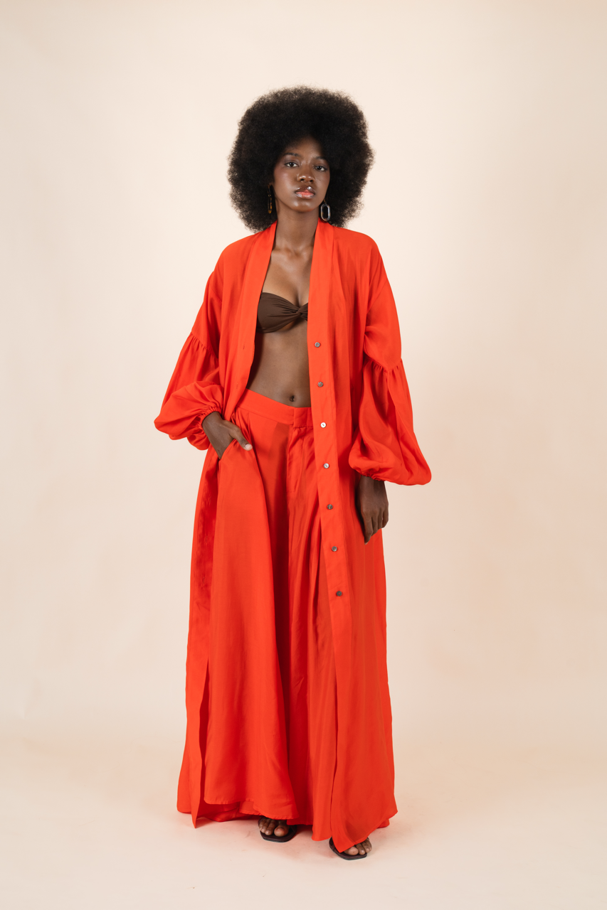 Scarlet duster