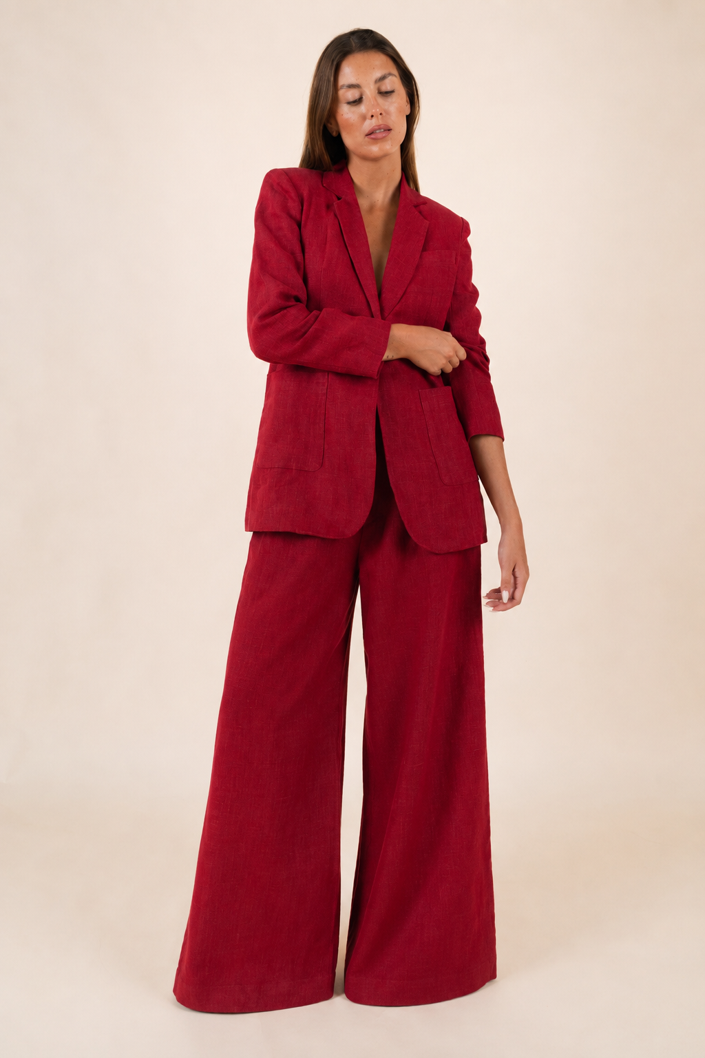 Maddie blazer in Red
